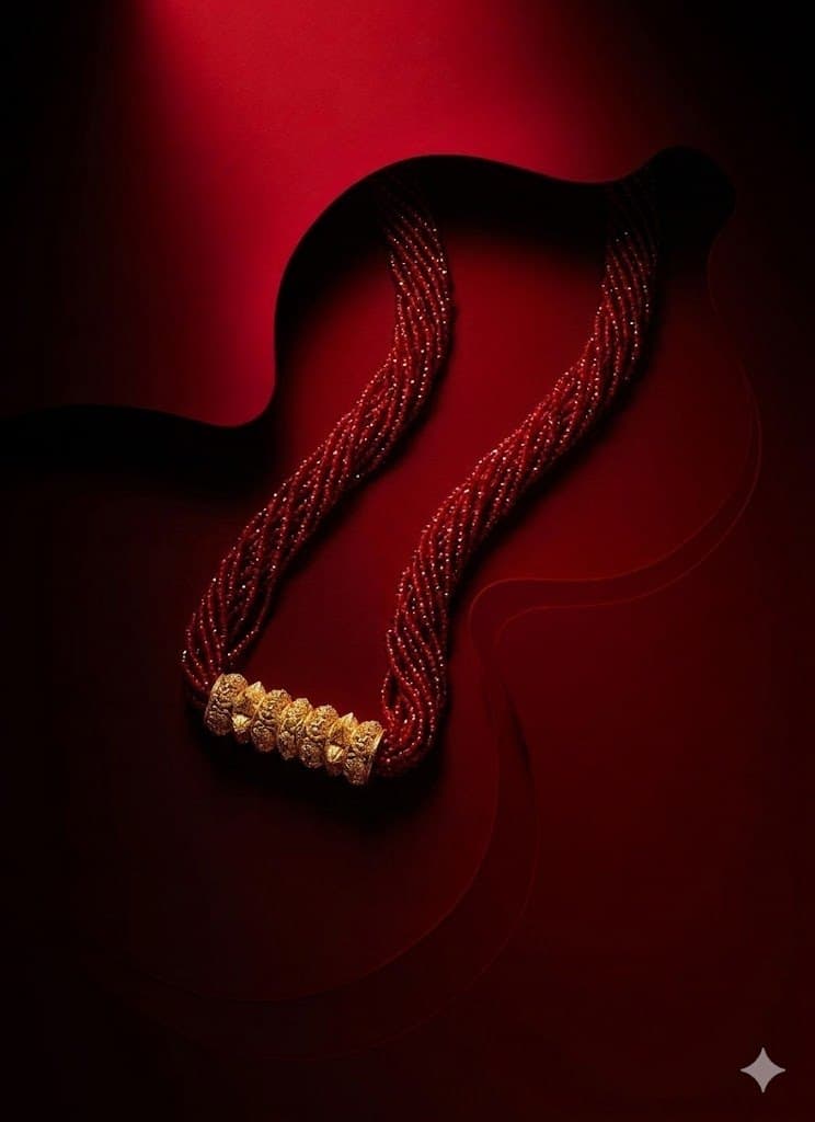 Tilhari with red potey